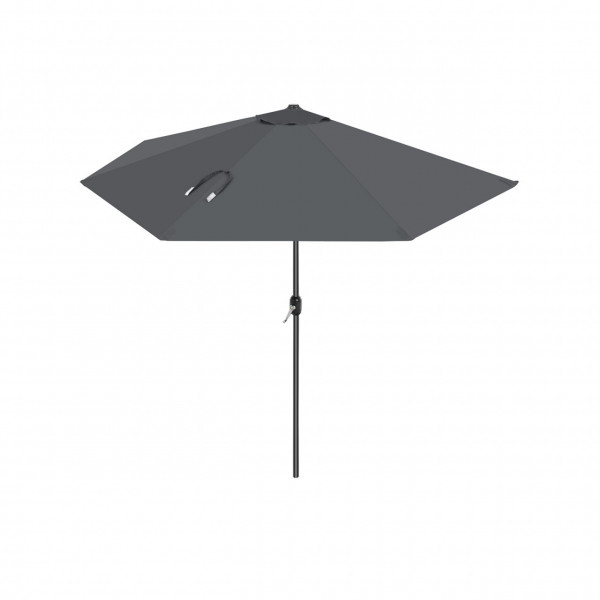 Umbrela de Soare pentru Gradina, Metal, Gri