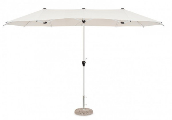 Umbrella de soare dubla, alba, 200x400 cm, Brasil, Yes - Img 1