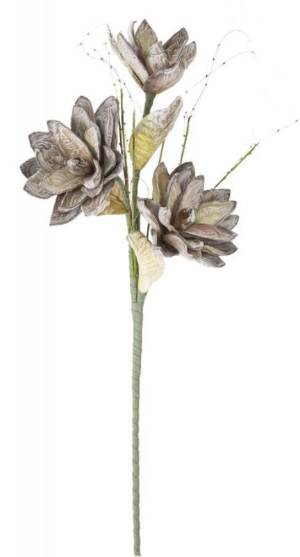 Floare artificiala multicolora din plastic si metal, ø 30 x H90 cm, Magnolia D Mauro Ferreti - Img 1
