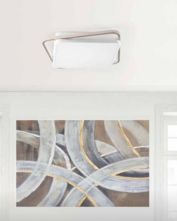 Plafoniera LED 110W, Alb, Base, Kelektron