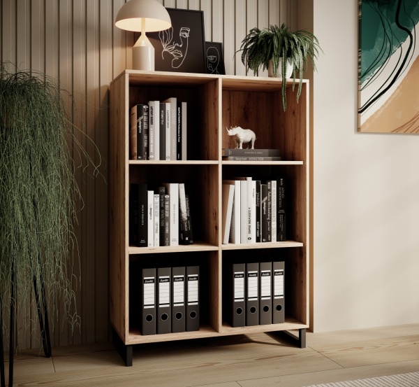 Biblioteca 90x130x40 cm, Aria, ADRK Furniture