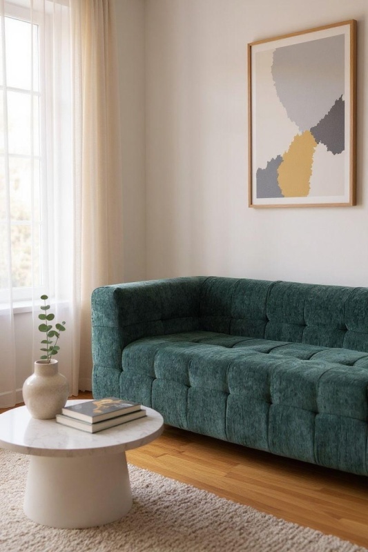 Canapea Memory Foam HD Cube | Design Modern Monobloc | 5 Culori Disponibile | AlmaCasa.ro