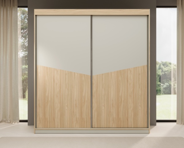 Dulap cu usi glisante, 200x65x216 cm, Atson 200, ADRK Furniture
