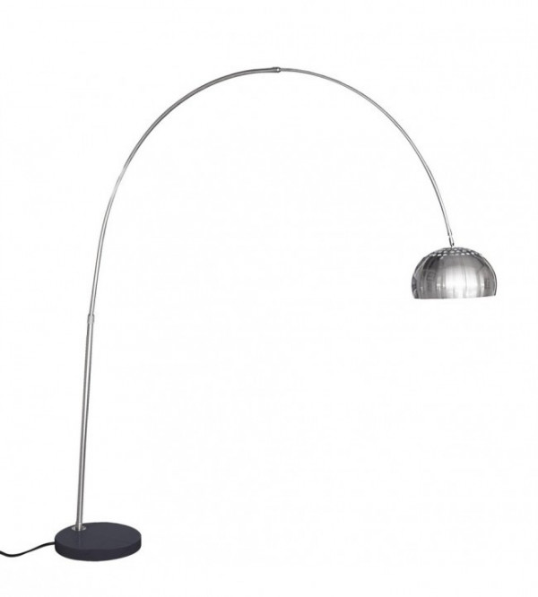 Lampadar Reglabil, Soclu E27, Max 60W, Marmura Neagra / Argintiu