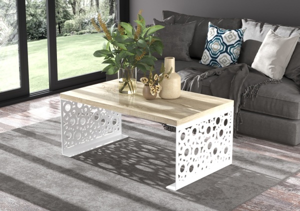 Măsuță de cafea, 100x60 cm, RINA, ADRK Furniture