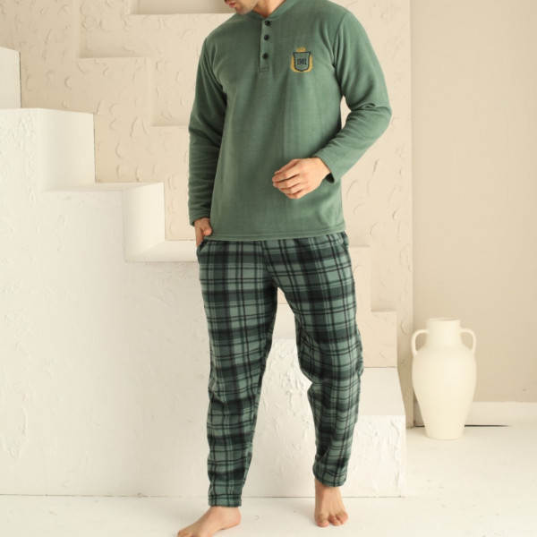 Pijama Barbati, Cocolino, Verde, PCB-18