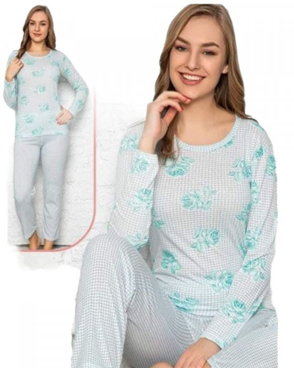 Pijama Dama, Bumbac 100%, PF-15