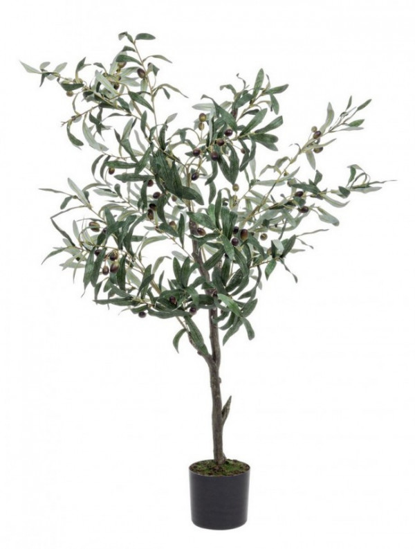 Planta artificiala decorativa cu ghiveci, 120 cm, Olive Bizzotto