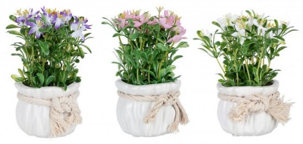 Set de 3 vaze cu flori, Yes - Img 1