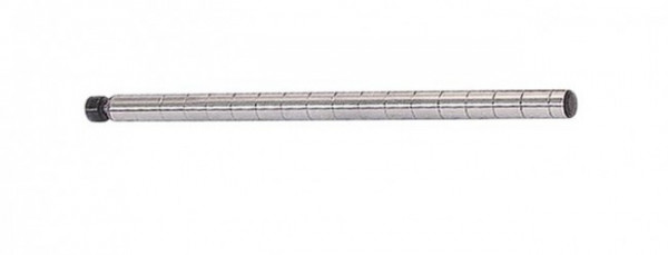 Suport vertical pentru rafturi depozitare modulare crom din metal, 45 cm, Lux Bizzotto