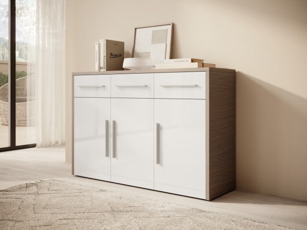 Comodă 130x39x86cm, Marden, ADRK Furniture