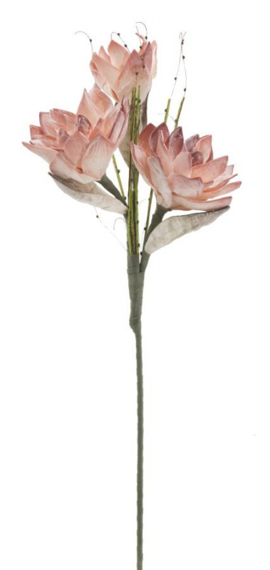 Floare artificiala multicolora din plastic si metal, ø 30 x H90 cm, Magnolia Mauro Ferreti