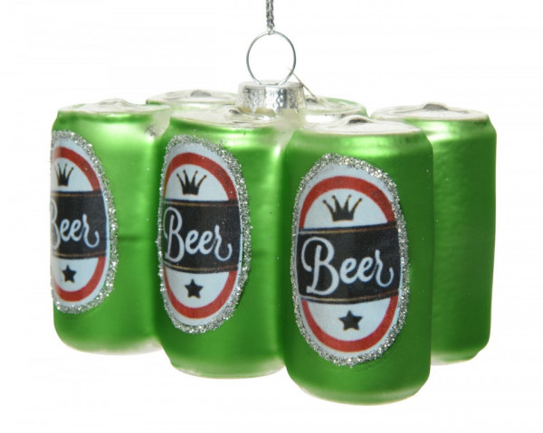 Glob Beer, Decoris, 6x9x8 cm, sticla, multicolor