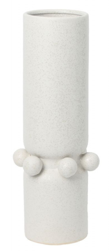 Vaza decorativa din ceramica, ø 15,5 cm, Bubbles Mauro Ferreti - Img 1