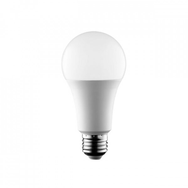Bec LED E27 Eco A80, alb, lumina rece, Kelektron