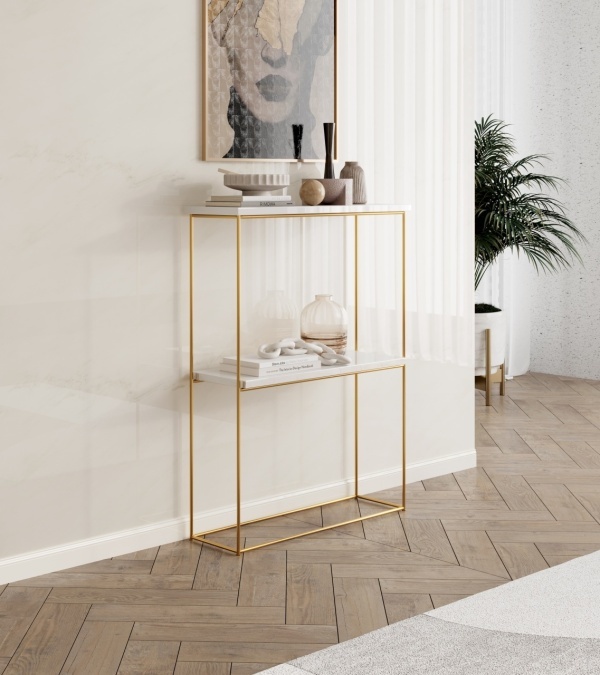 Consolă hol, 80x80 cm Velo 1, ADRK Furniture