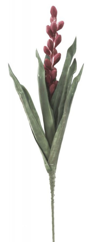 Floare artificiala din plastic si metal, ø 23 cm, Rosa Mauro Ferreti