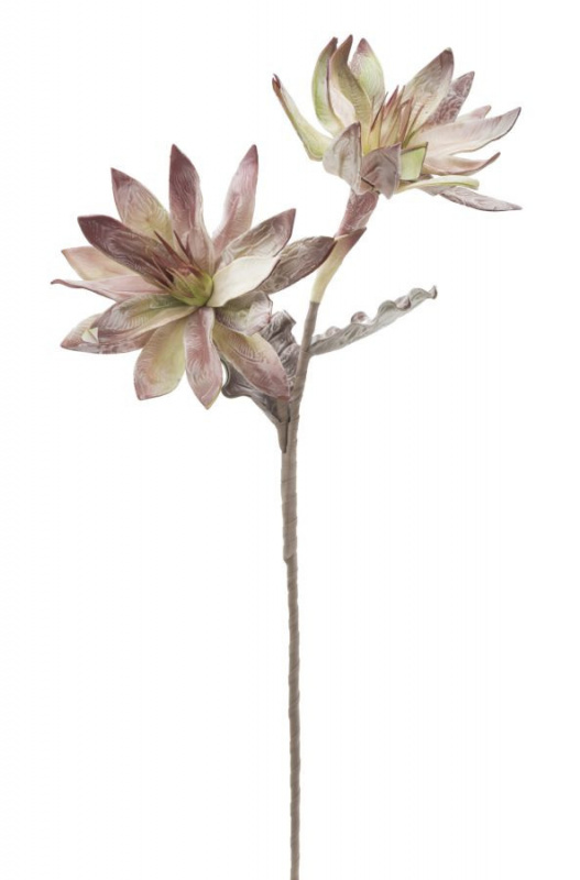 Floare artificiala din plastic si metal, ø 28 x h88 cm, Glsang Mauro Ferreti - Img 1
