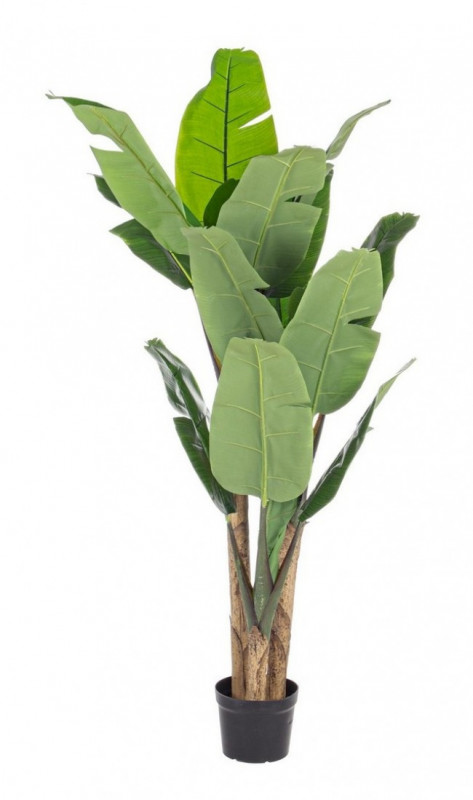 Planta artificiala decorativa cu ghiveci, 170 cm, Banana Bizzotto