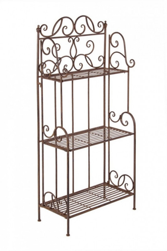 Raft pentru exterior maro din metal, 57x28 cm, Melanie Bizzotto