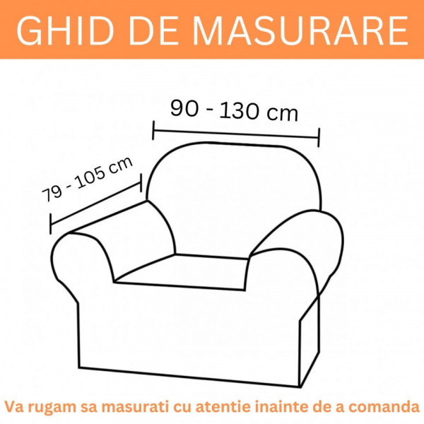 Set huse elastice din catifea pentru canapea 3 locuri + 2 fotolii, cu brate, rosu, HCCJS-11 - Img 2