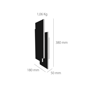 Aplica LED Orion M 34W, Alb, dimabila, Kelektron - Img 7