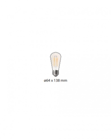Bec Sticla, E27, 7W, Vitange 173, 2200k – cadru suplimentar din prezentarea produsului