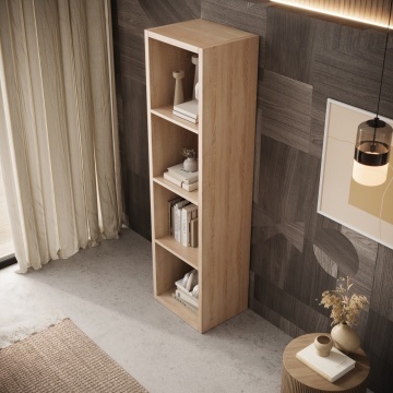 Bibliotecă 40x150 cm, Cleo II, ADRK Furniture – cadru de prezentare secundar