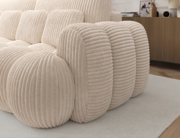 Canapea Cotonn extensibil, 256x119x105 cm – Modullo 01 - Img 7
