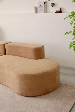Canapea maro modernă din spumă HD pentru living