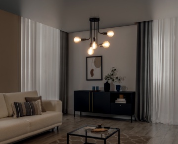Candelabre Indigeo – Negru – prezentare suplimentară a produsului