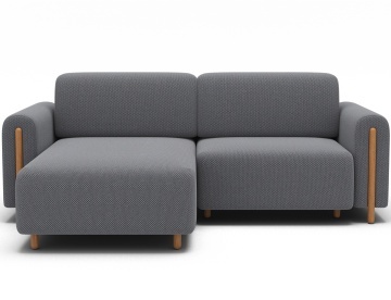 Colțar Acossta extensibil, 244x154x95 cm, orientare stânga – Calmora 05