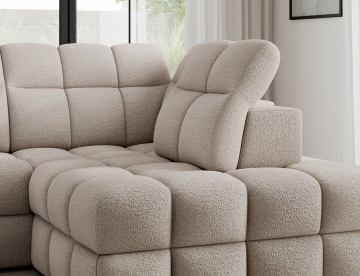 Colțar Bronon right-hand extensibil, 296x200x109 cm, orientare dreapta – Royal 18 - Img 10