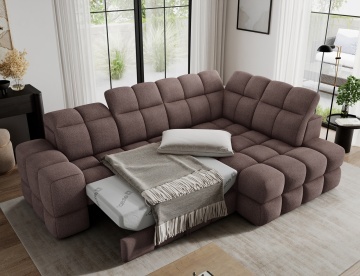 Colțar Bronon right-hand extensibil, 296x200x109 cm, orientare dreapta – Tonall 22 - Img 7