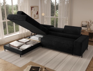 Colțar Colesio extensibil, 274x200x93 cm, orientare stânga – Modullo 10 – fotografie comercială a produsului