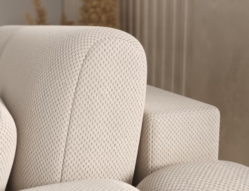 Colțar Covelion extensibil, 260x167x105 cm, orientare dreapta – Calmora 18 - Img 10