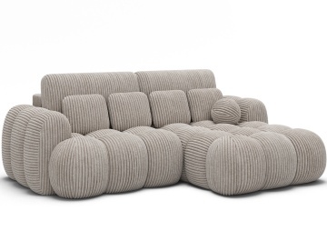 Colțar Covelion extensibil, 260x167x105 cm, orientare dreapta – Modullo 01 - Img 4