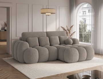 Colțar Covelion extensibil, 260x167x105 cm, orientare dreapta – Royal 20 – fotografie comercială a produsului