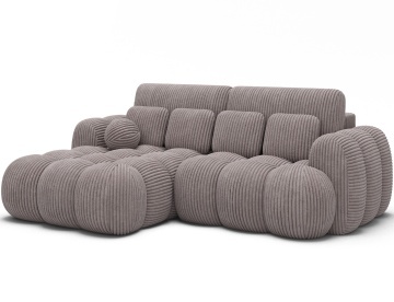 Colțar Covelion extensibil, 260x167x105 cm, orientare stânga – Modullo 03 - Img 4