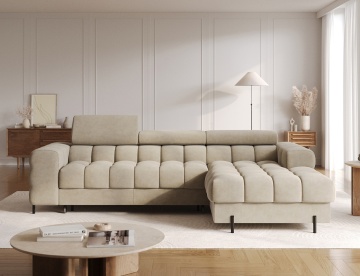 Coltar extensibil cu spatiu pentru depozitare, 285x181x93 cm, Felro R, Eltap – imagine de produs din seria de prezentare