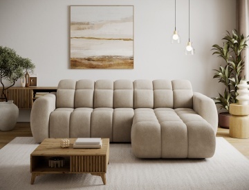 Colțar Fanito extensibil, 288x200x105 cm, orientare dreapta – Amore 18 – fotografie de catalog din alt cadru