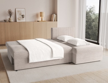 Colțar Gino extensibil, 201x143x90 cm – Jarell 18 – prezentare de catalog a produsului