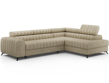 Colțar Kanedo extensibil, 269x204x86 cm, orientare dreapta – Aura 18 – cadru alternativ al produsului