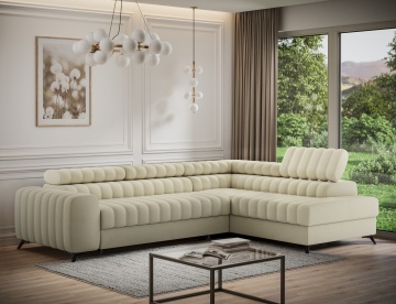 Colțar Kanedo extensibil, 269x204x86 cm, orientare dreapta – Monolith 04 – prezentare secundară de catalog