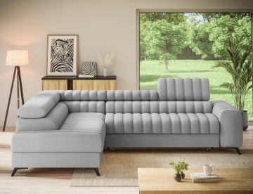 Colțar Kanedo extensibil, 269x204x86 cm, orientare stânga – Nube 03 – imagine comercială suplimentară