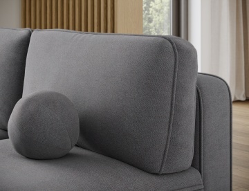 Colțar Livosa extensibil, 220x144x93 cm, orientare stânga – Poco 04 – fotografie comercială a produsului