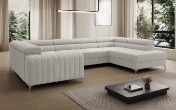Colțar Louis extensibil, 347x202x92 cm, orientare dreapta – Royal 01 – fotografie de prezentare suplimentară