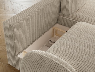 Colțar Tesalia extensibil, 247x150x93 cm, orientare dreapta – Modullo 18 - Img 8