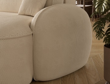 Colțar Tesalia extensibil, 247x150x93 cm, orientare stânga – Calmora 18 - Img 9