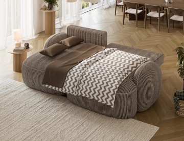 Colțar Tesalia extensibil, 247x150x93 cm, orientare stânga – Modullo 20 - Img 7